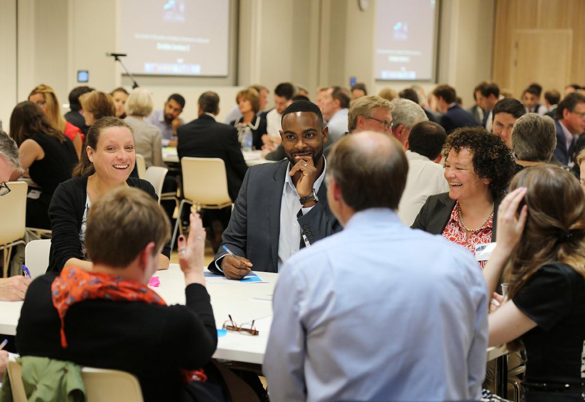 People at GO Lab launch in 2016